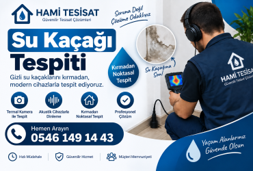 Su Kaçağı Tespiti